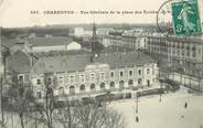 94 Val De Marne CPA FRANCE 94 "Charenton, vue générale de la Place des Ecoles"