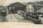 34 Herault . CPA FRANCE 34 "Béziers, La gare du midi" / TRAIN