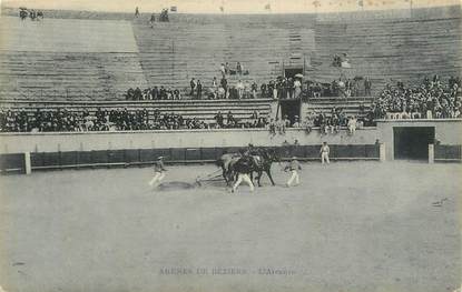 . CPA FRANCE 34 "Béziers,  Les arènes "