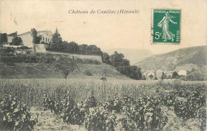 .CPA FRANCE 34 "Cazilac, Le château"