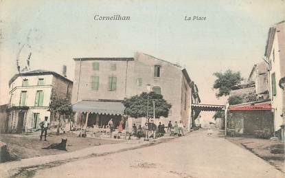 .CPA FRANCE 34 "Corneilhan, La place"