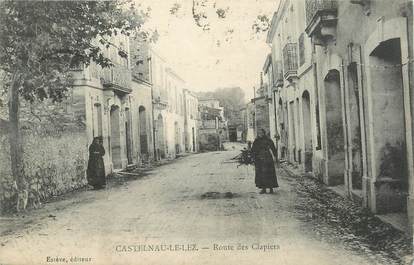 .CPA FRANCE 34 " Castelnau, Route des clapiers"