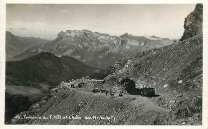 CPA ALPINISME "Terminus du TMB et Chaine des Fiz"