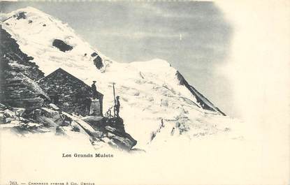 CPA ALPINISME "Les Grands mulets"