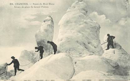 CPA ALPINISME "Chamonix, rte du Mont Blanc"