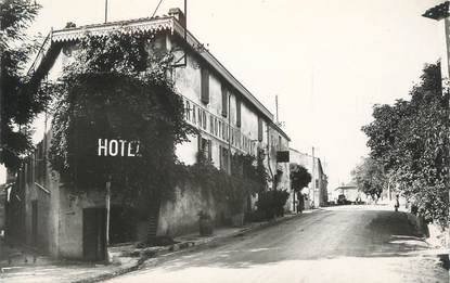 .CPSM  FRANCE 34 " Le Caylar, Avenue de Lodève, Grand Hôtel du Larzac"