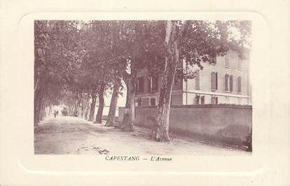 .CPA  FRANCE 34 "Capestang,  L'avenue"