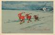 CPA ILLUSTRATEUR CASTELLI "Lutins dans le froid"