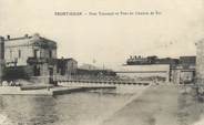 34 Herault .CPA  FRANCE 34 "Frontignan, Pont tournant et pont du chemin de fer"