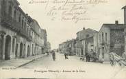 34 Herault .CPA  FRANCE 34 "Frontignan, Avenue de la gare"