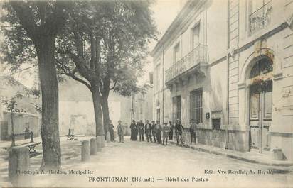 .CPA  FRANCE 34 "Frontignan, Hôtel des postes"