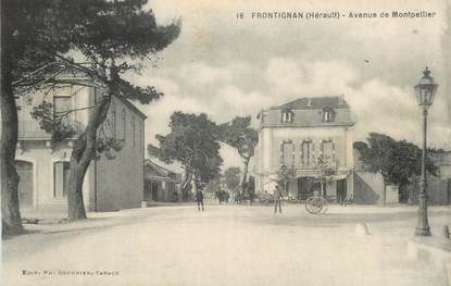 .CPA  FRANCE 34 "Frontignan, Avenue de Montpellier"