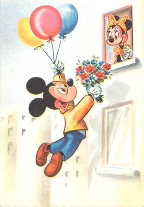 CPSM DISNEY "Mickey et Minnie"