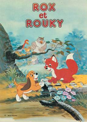 CPSM DISNEY "Rox et Rouky"