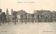 34 Herault .CPA FRANCE 34 "Ganges,  Place de l'Ormeau"