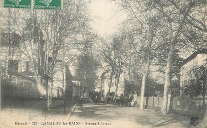 .CPA  FRANCE 34 "Lamalou les Bains, Avenue Charcot"