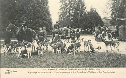 CPA CHASSE "La Chasse à courre en Forêt d'Orléans"