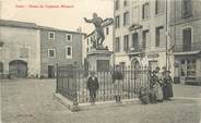34 Herault .CPA  FRANCE 34 "Lunel, Statue du Capitaine Ménard"