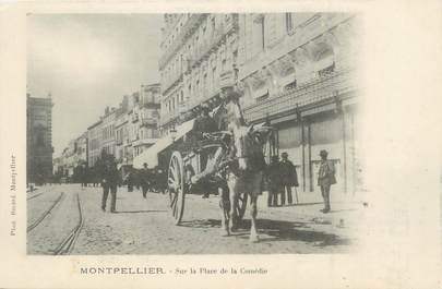 .CPA  FRANCE 34 "   Montpellier, Place de la Comédie"