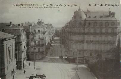 .CPA FRANCE 34 "   Montpellier, Rue nationale"