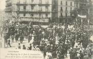 34 Herault .CPA FRANCE 34 "   Montpellier,  Meeting du 09 juin, Place de la gare  "