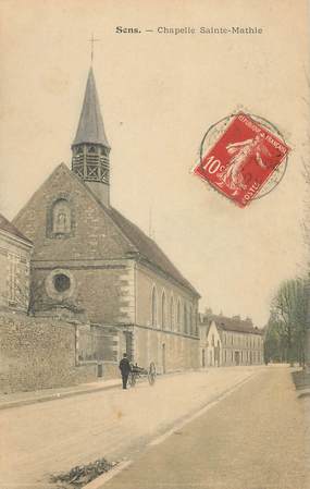 CPA FRANCE 89 "Sens, Chapelle Sainte Mathie"