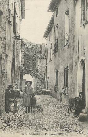 CPA FRANCE 06 "Cagnes, porte Saint Sébastien"