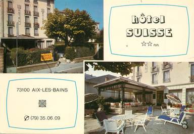 CPSM FRANCE 73 "Aix les Bains, Hotel Suisse"