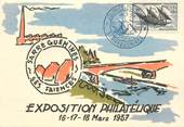 57 Moselle CPSM FRANCE 57 "Sarreguemines, Exposition philatélique 1957"