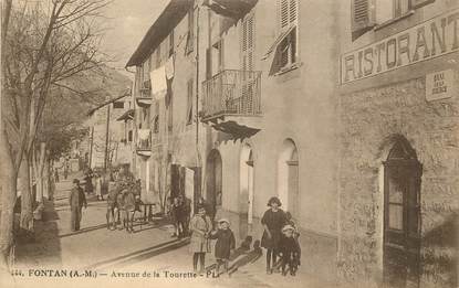 CPA FRANCE 06 "Fontan, avenue de la Tourette"