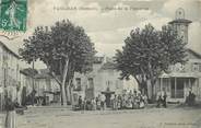 34 Herault .CPA  FRANCE 34 "  Paulhan, Place de la fontaine"