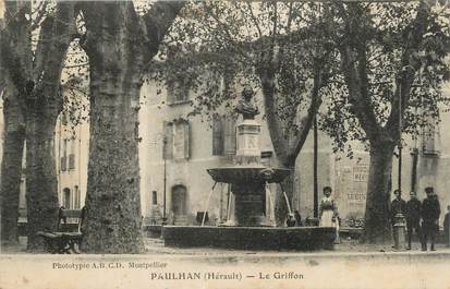 .CPA  FRANCE 34 "  Paulhan, Le griffon"