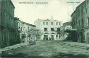 34 Herault .CPA  FRANCE 34 "  Poussan, vue de la Mairie"