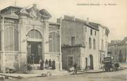 34 Herault .CPA  FRANCE 34 "  Poussan, Le marché"