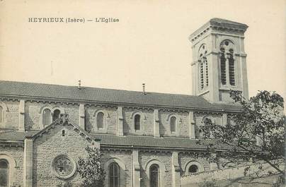 CPA FRANCE 38 "Heyrieux, l'Eglise"