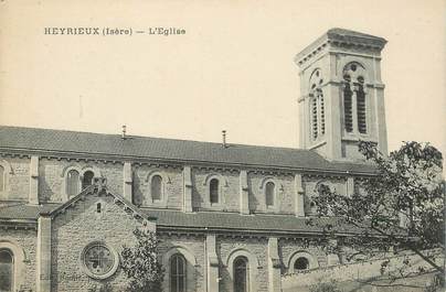 CPA FRANCE 38 "Heyrieux, l'Eglise"