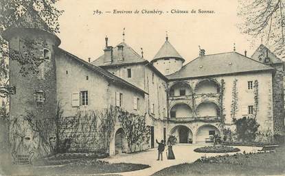 CPA FRANCE 73 "Chateau de Sonnaz"