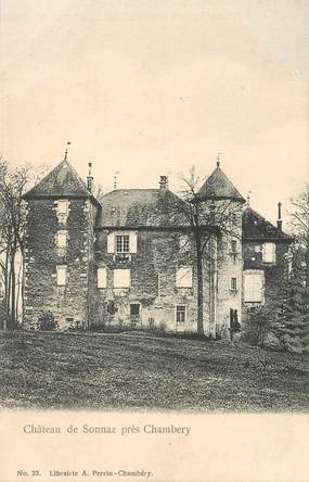 CPA FRANCE 73 "Chateau de Sonnaz  près de Chambéry"