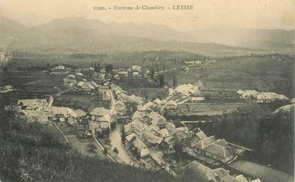 CPA FRANCE 73 "Env. de Chambéry, Leysse"