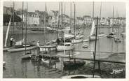 44 Loire Atlantique CPSM FRANCE 44 "Le Pouliguen, le Port et l'entrée de la Promenade"