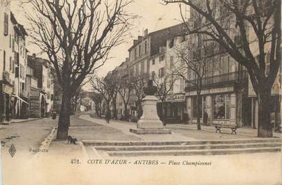 CPA FRANCE 06 "Antibes,  la place Championnet"