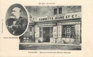 46 Lot CPA FRANCE 46 "Cahors, maison Gambetta, Bazar"