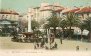 06 Alpe Maritime CPA FRANCE 06 "Antibes, la Place  Nationale "