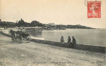 CPA FRANCE  06 "Antibes, le Cap, vue prise du Golfe Juan"