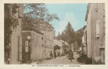 CPA FRANCE 46 "Labastide du Vert, grande rue"