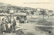 34 Herault .CPA  FRANCE 34 "  Cette, La butte ronde, place de la Corniche"