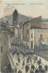 .CPA  FRANCE 34 "  St  Gervais Sur Mare, Arrivée des troupes"