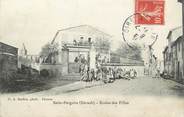 34 Herault .CPA  FRANCE 34 "  St  Pargoire, Ecole des filles"