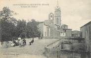 34 Herault .CPA  FRANCE 34 "  St Geniès des Mourgues, Terrasse du château"