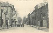 34 Herault . CPA FRANCE  34 " St André de Sangonis, Cours de la gare"